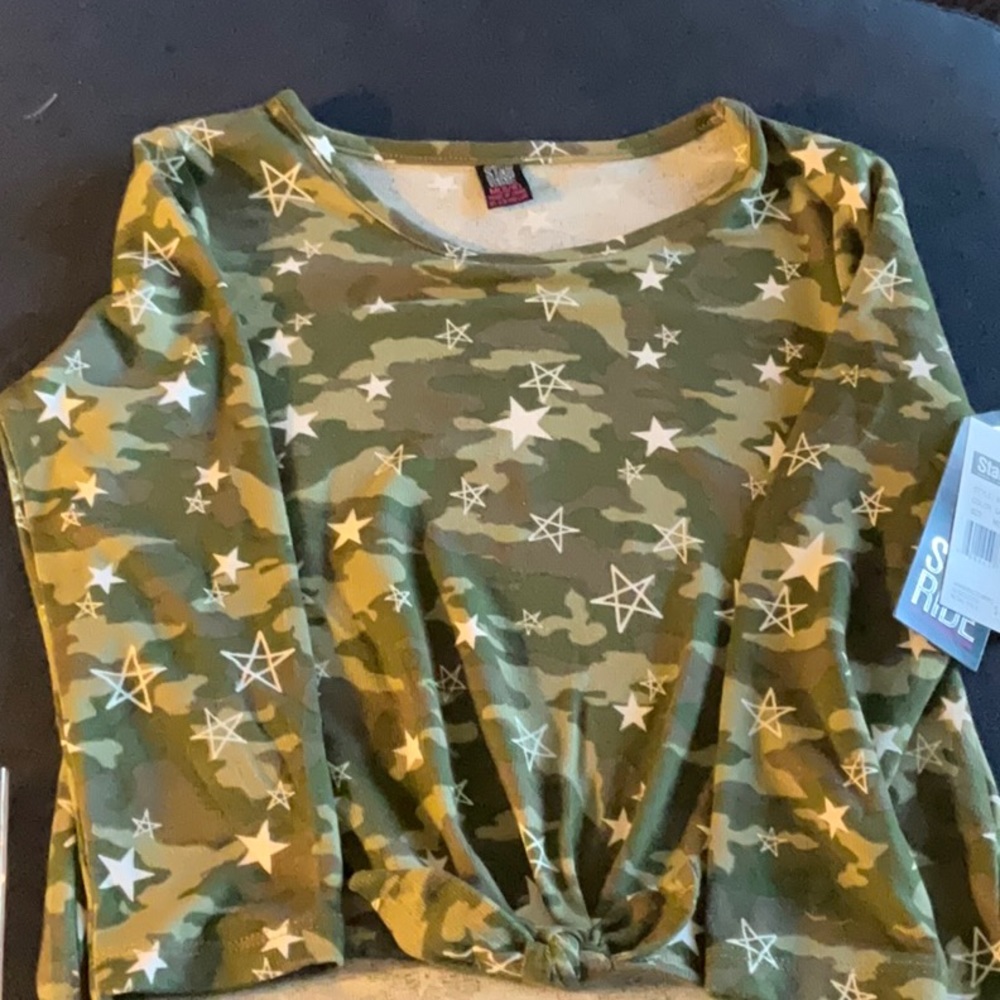 GIRLS Sage M-(5/6) long sleeves shirt